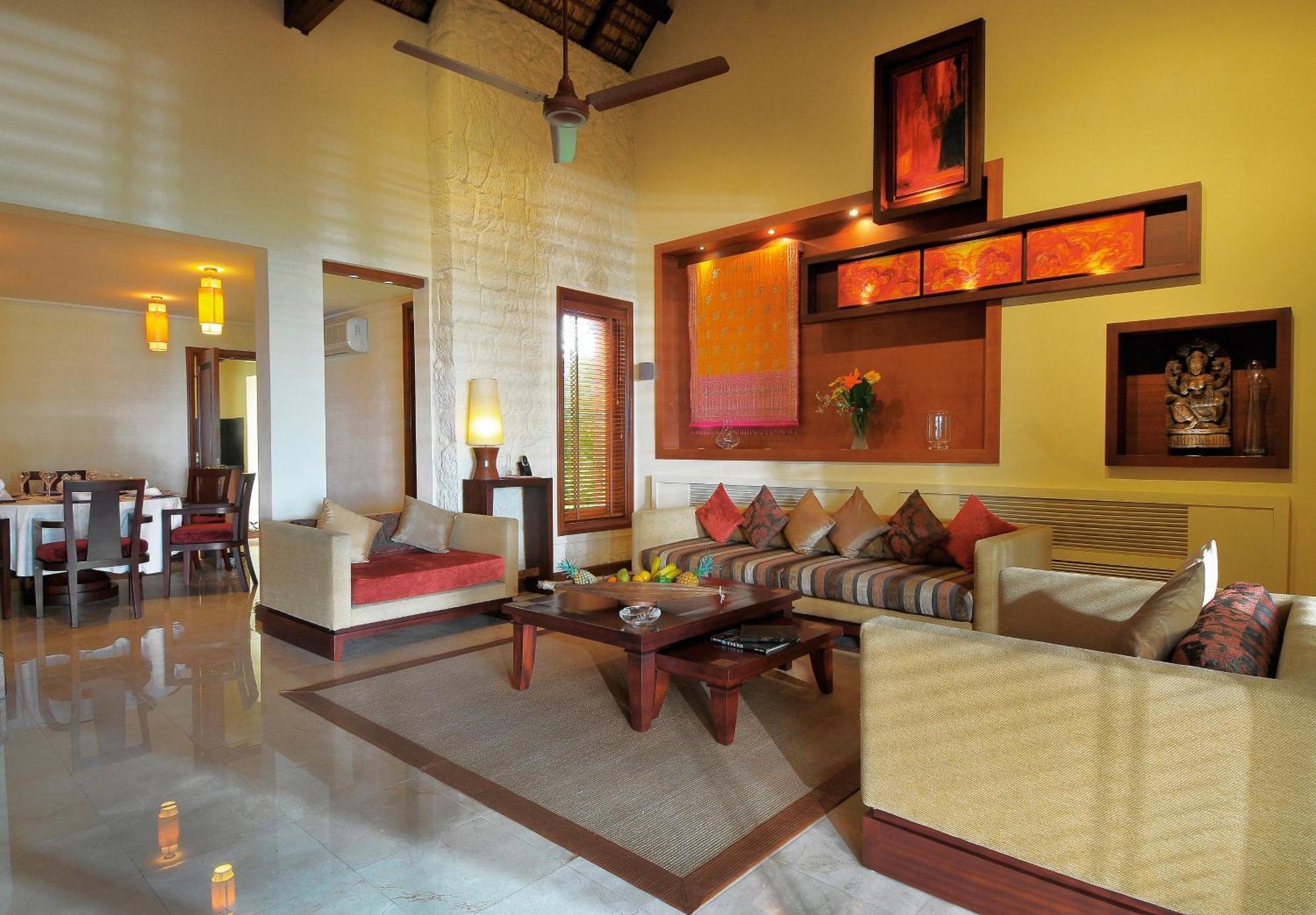 Constance Belle Mare Plage Ruang foto A living room in a house